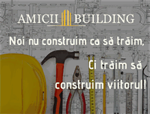 Tablet Screenshot of amiciibuilding.ro